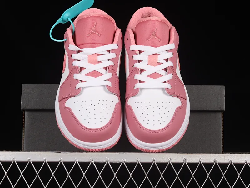 All categories Air Jordan Jordan series basketball shoes Air Jordan 1 Low Z version Air Jordan 1 Low "Desert Berry" AJ1 Joe 1 pink and white low-top cultural basketball shoes 553560-616